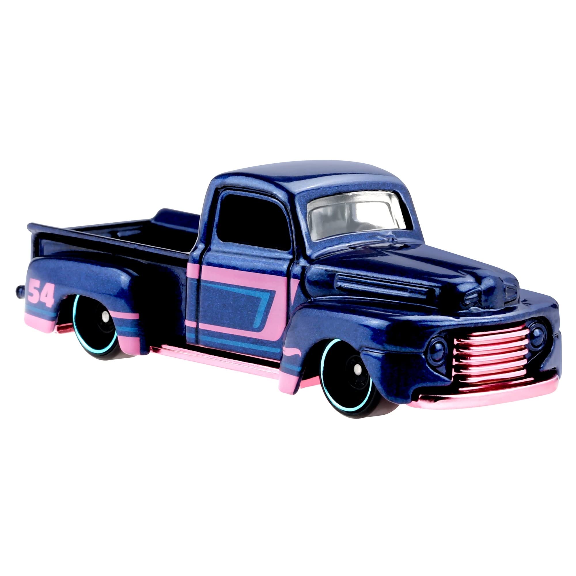 Amazon.com: Hot Wheels Pearl and Chrome 2022 49 Ford F1-1/5 : Toys